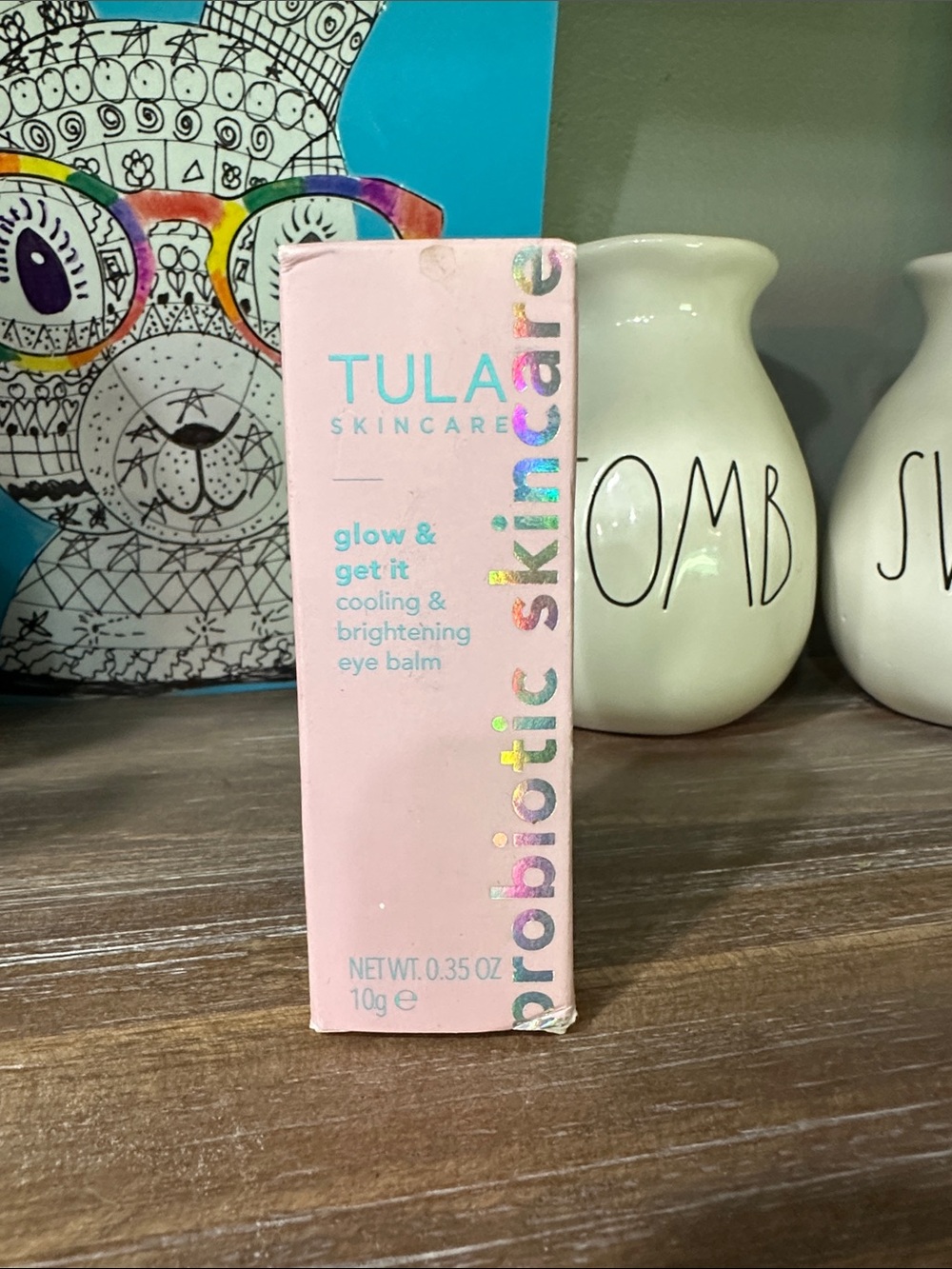 Tula Skincare Glow & Get It Eye Balm - Pink Packaging